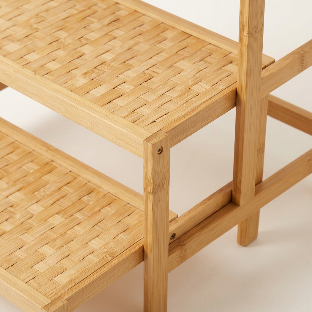 Bamboo Pantry Organizer | Eco-Friendly Stackable Countertop Storage for Cans, Snacks & Jars | Sustainable Kitchen Organization