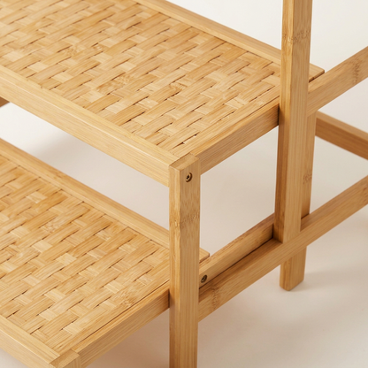 Bamboo Pantry Organizer | Eco-Friendly Stackable Countertop Storage for Cans, Snacks & Jars | Sustainable Kitchen Organization