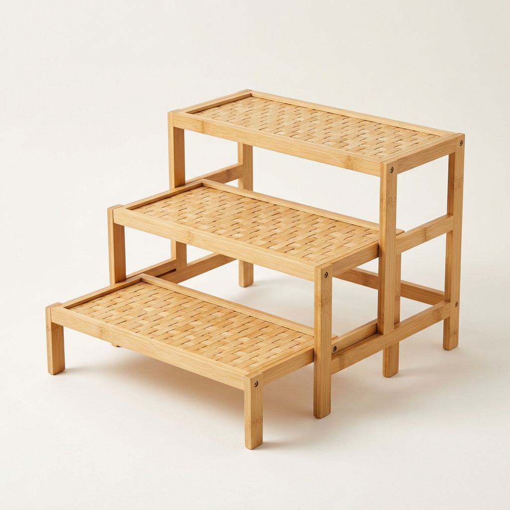 Bamboo Pantry Organizer | Eco-Friendly Stackable Countertop Storage for Cans, Snacks & Jars | Sustainable Kitchen Organization